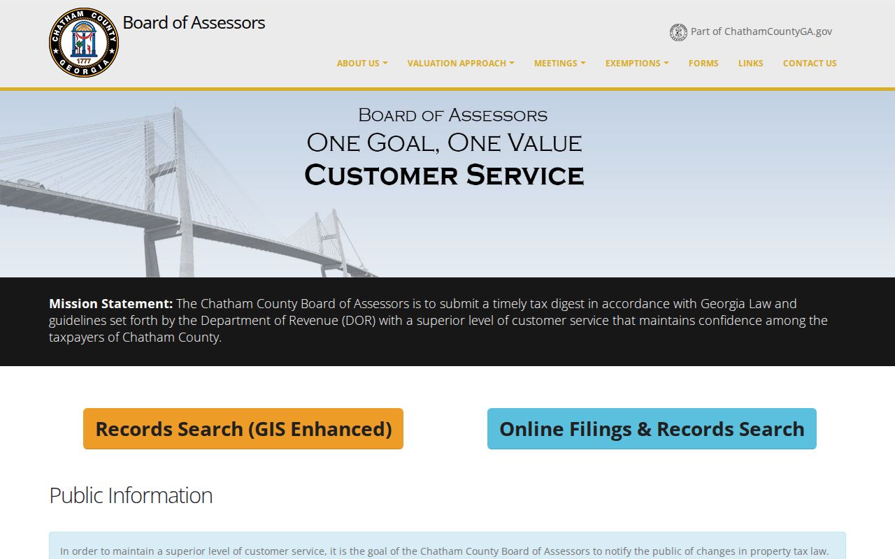Pooler people search Chatham assessor property lookup