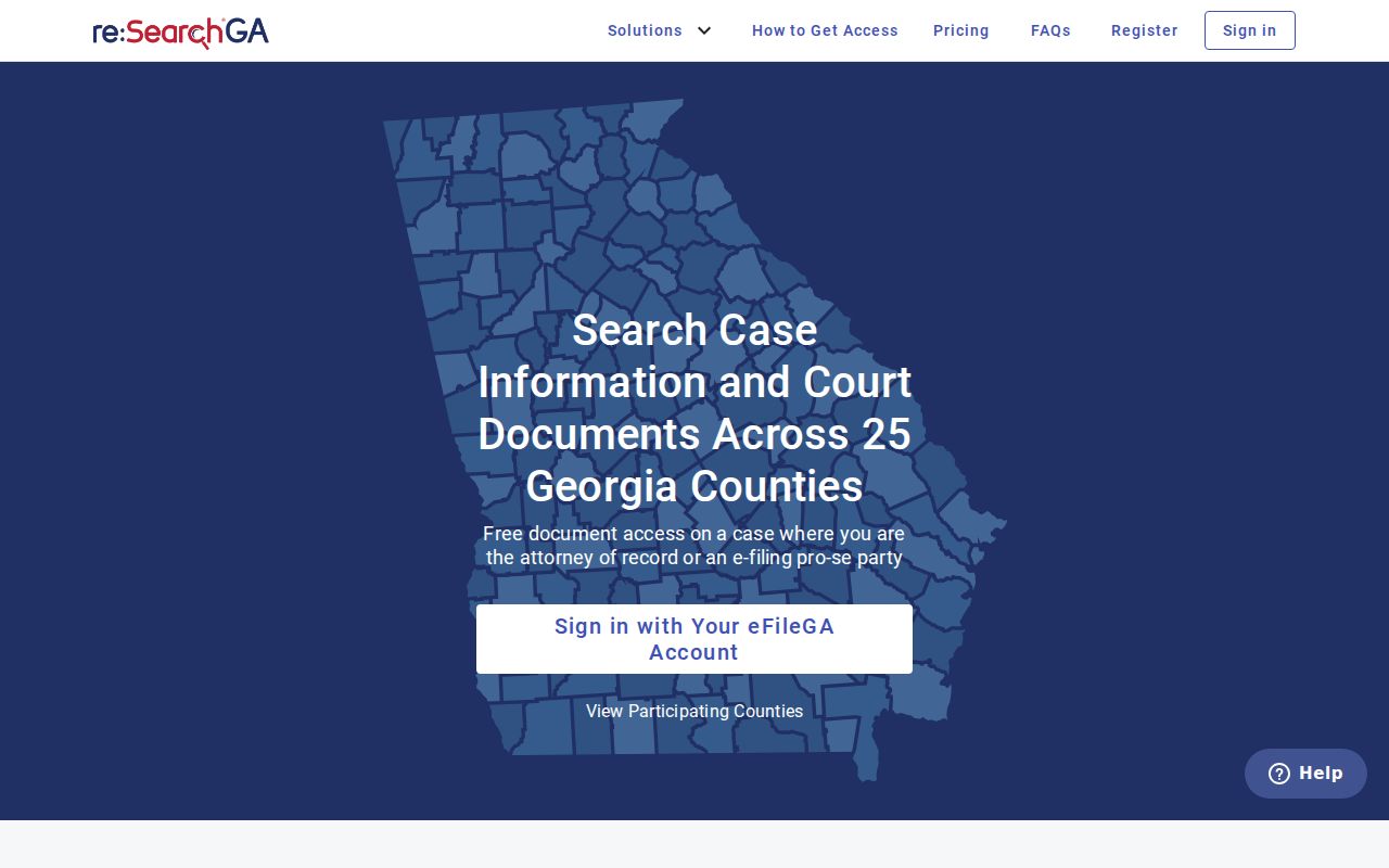 Pooler people search Georgia court case search